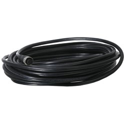 3 m kabel 5 x 0.34 mm2 + afscherming, rechte M12-5 female connector
